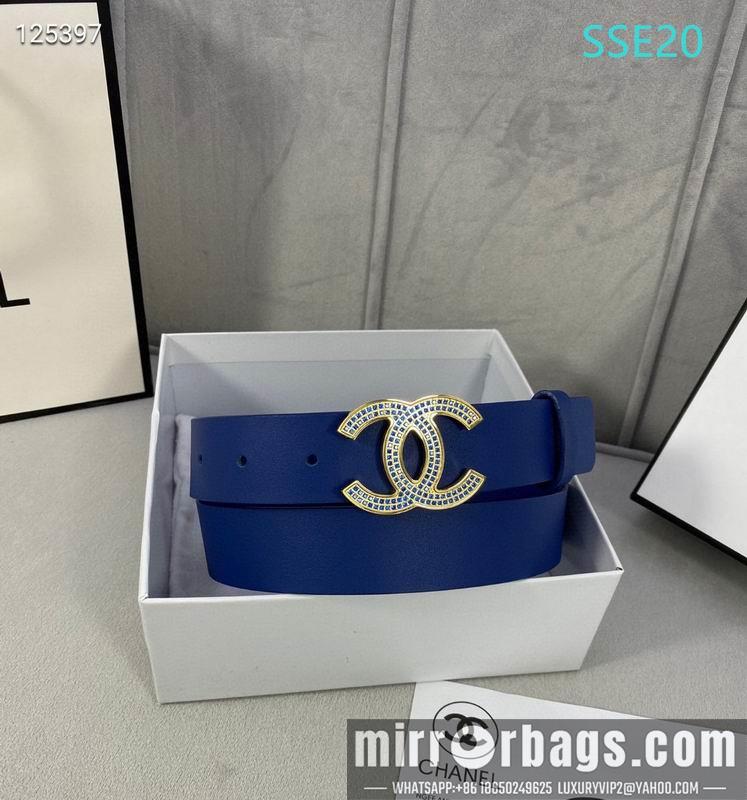 Chanel belt 30mmX95-125cm XH05