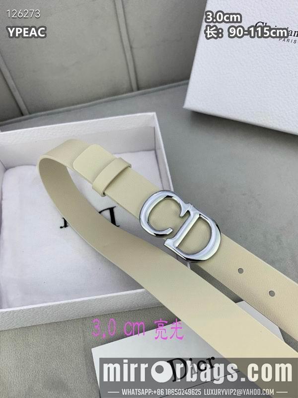 Dior belt 30mmX90-115cm 8L111004