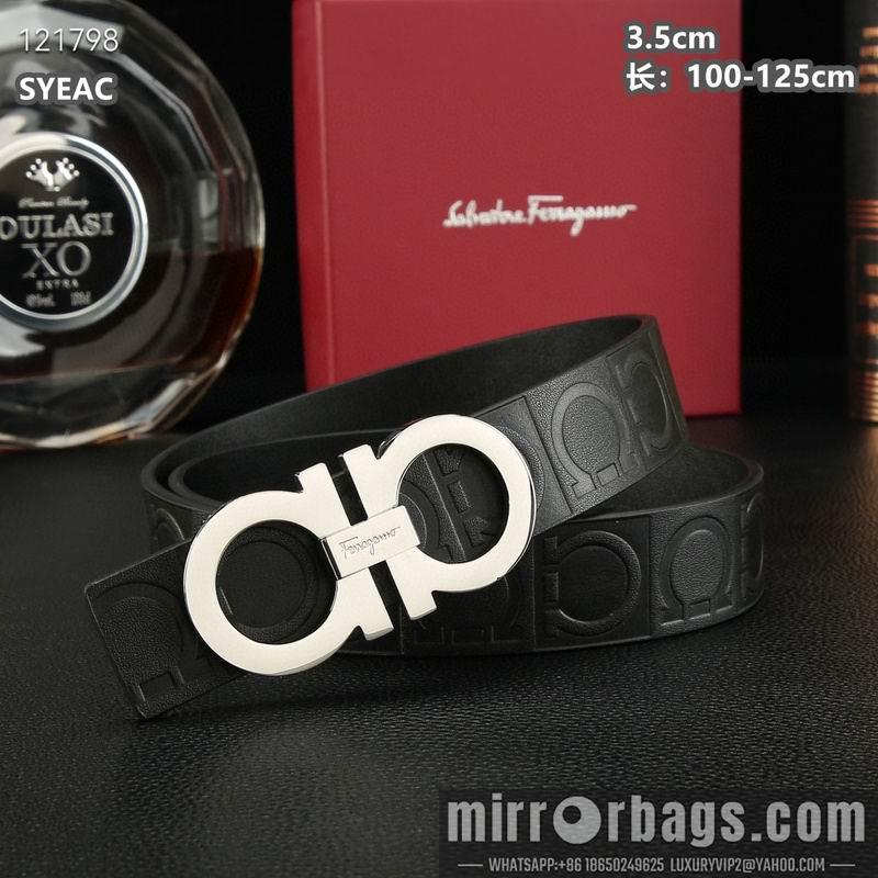 Ferragamo belt 35mmX100-125cm 8L75
