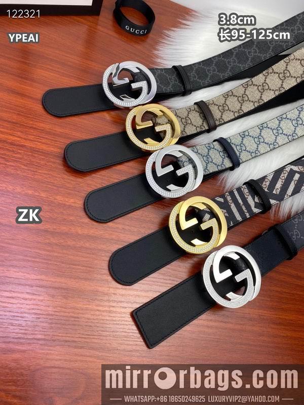 Gucci belt 38mmX95-125cm 8L20