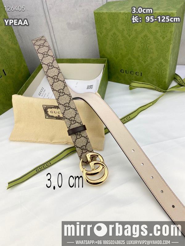 Gucci belt 30mmX95-125cm 8L20