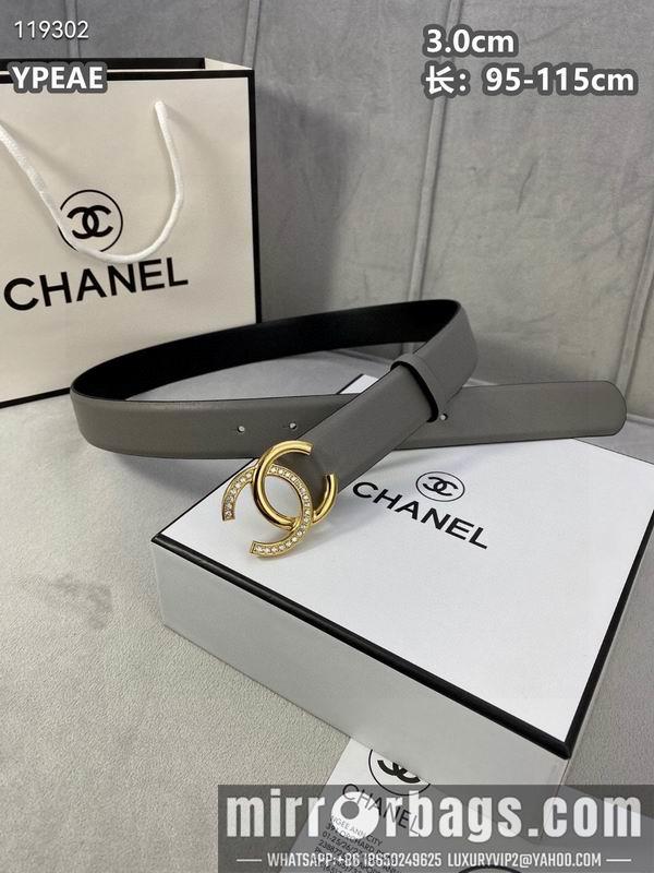 Chanel belt 30mmX95-115cm 8L040803