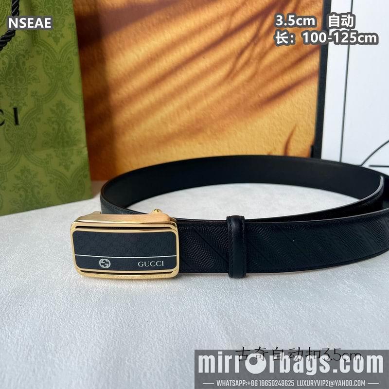Gucci belt 35mmX100-125cm 8L94