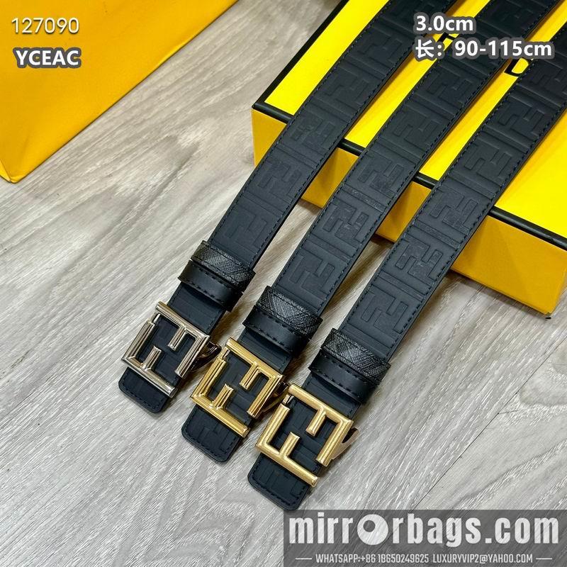 Fendi belt 30mmX90-115cm 8L24