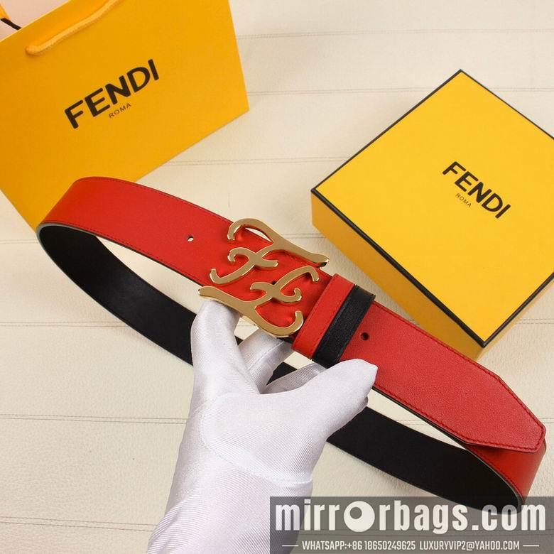 Fendi Belt 38mmX95-125cm 7D41