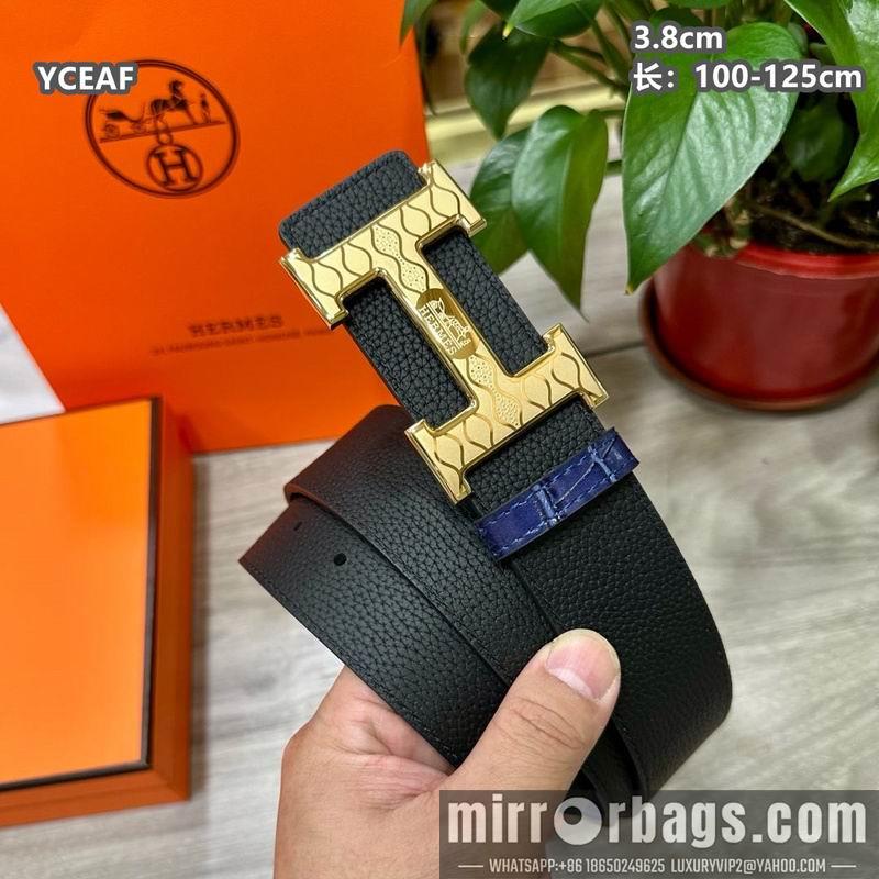 Hermes belt 38mmX100-125cm 8L60