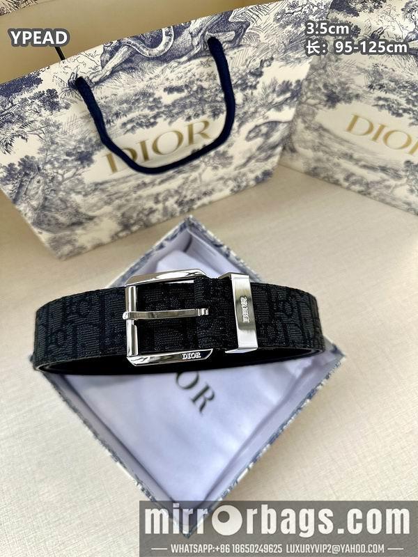 Dior belt 35mmX95-125cm 8L38