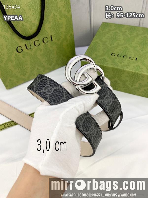 Gucci belt 30mmX95-125cm 8L20