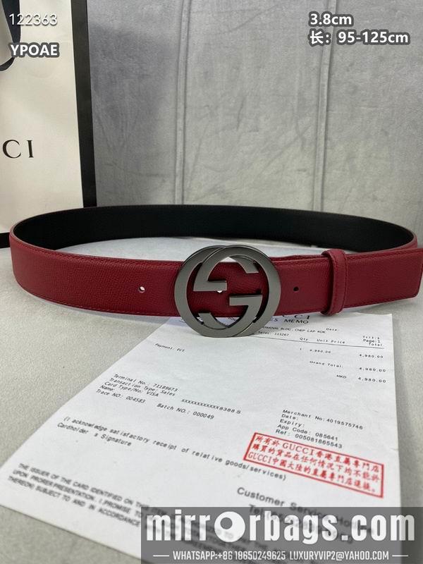 Gucci belt 38mmX95-125cm 8L22