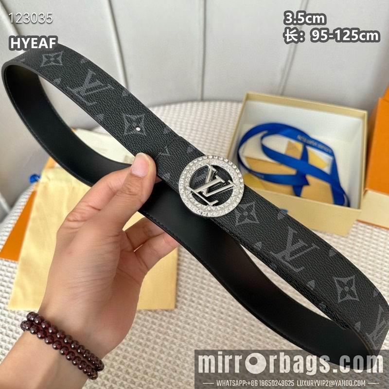 LV belt 35mmX95-125cm 8L02