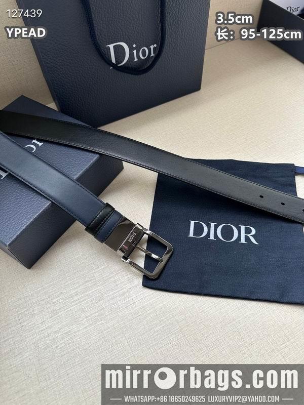 Dior belt 35mmX95-125cm 8L34