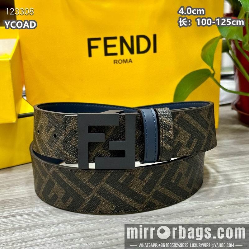 Fendi belt 40mmX100-125cm 8L75