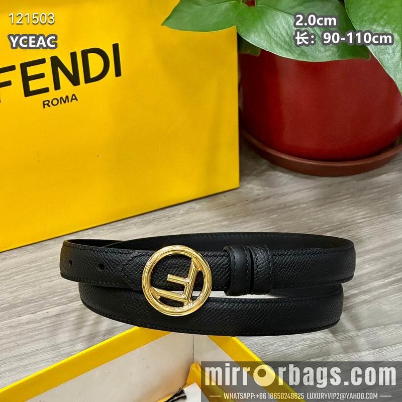 Fendi belt 20mmX90-110cm 8L17