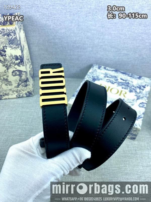 Dior belt 30mmX90-115cm 8L111003