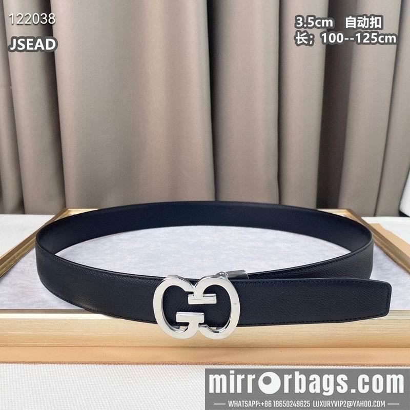 Gucci belt 35mmX100-125cm 8L67