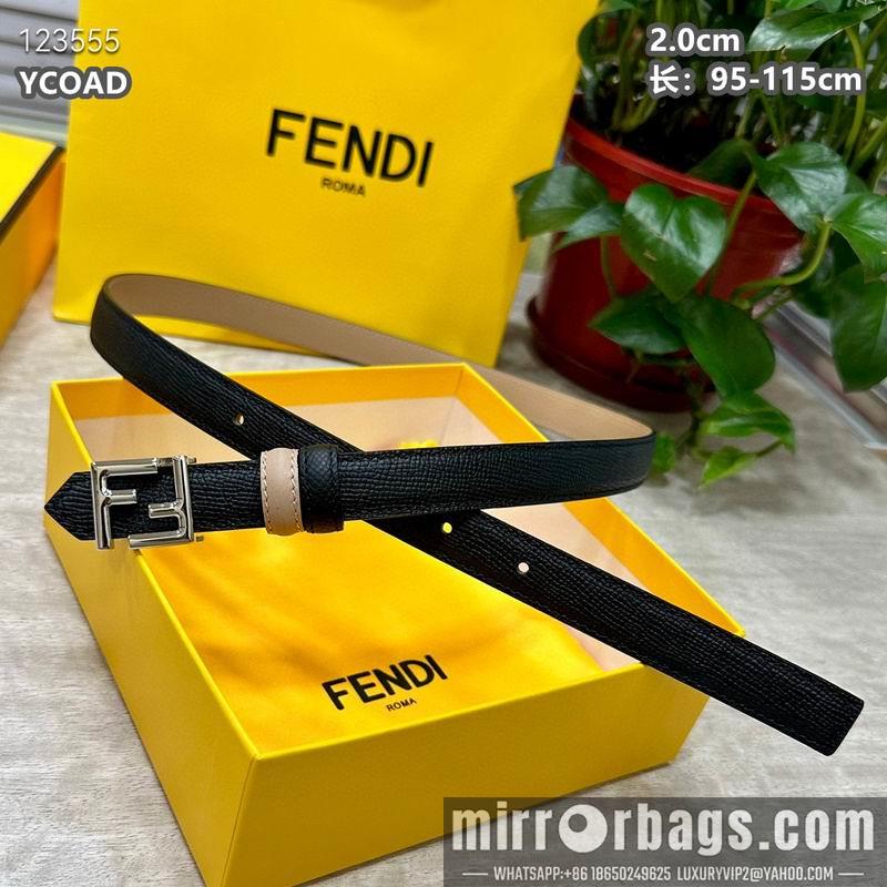 Fendi belt 20mmX95-115cm 8L16