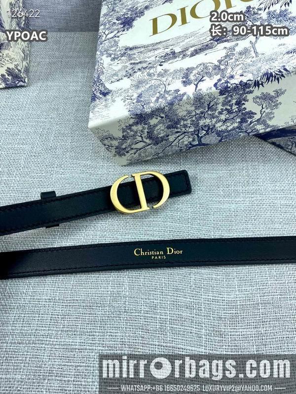 Dior belt 20mmX90-115cm 8L01