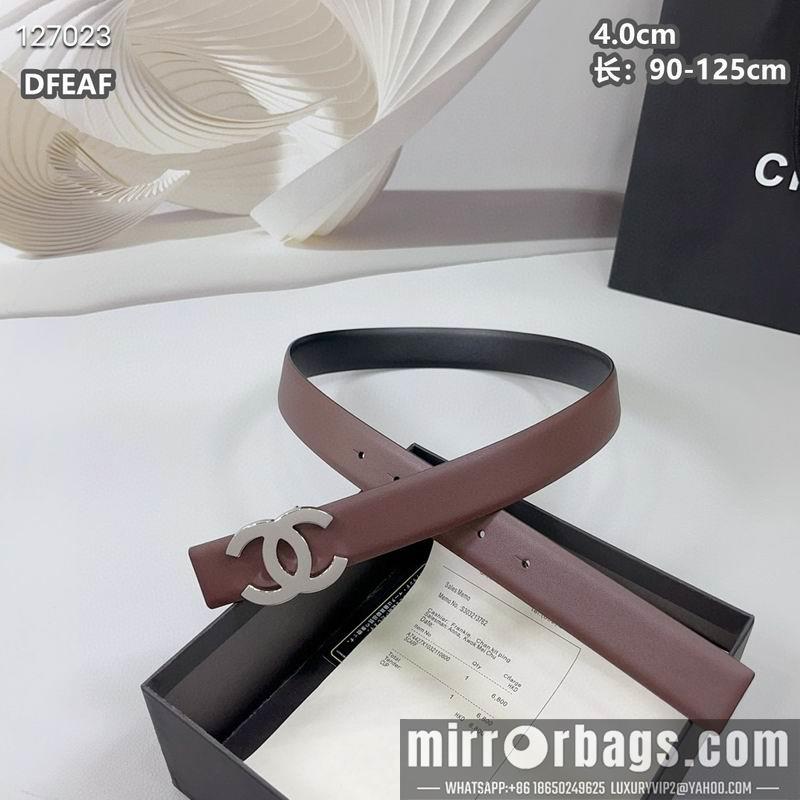 Chanel belt 40mmX90-125cm 8L01