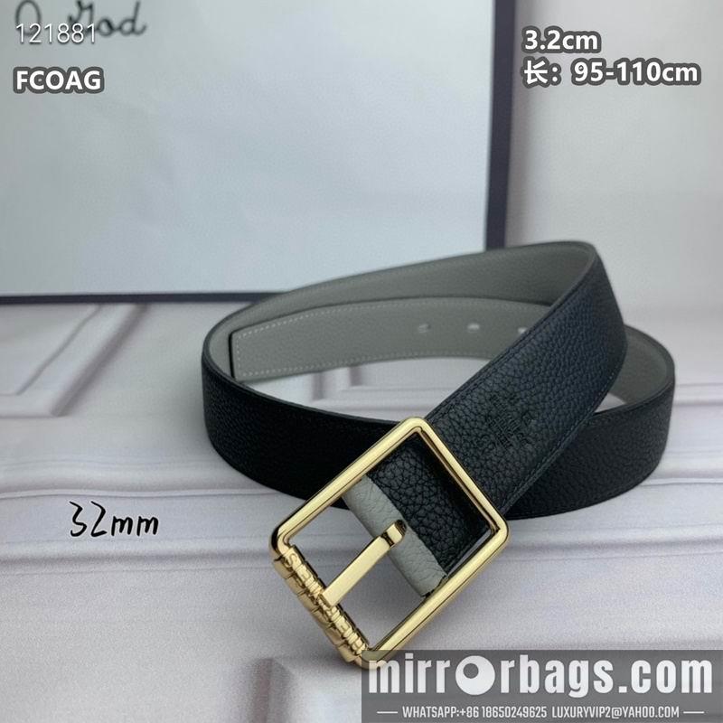 Hermes belt 32mmX95-110cm 8L26