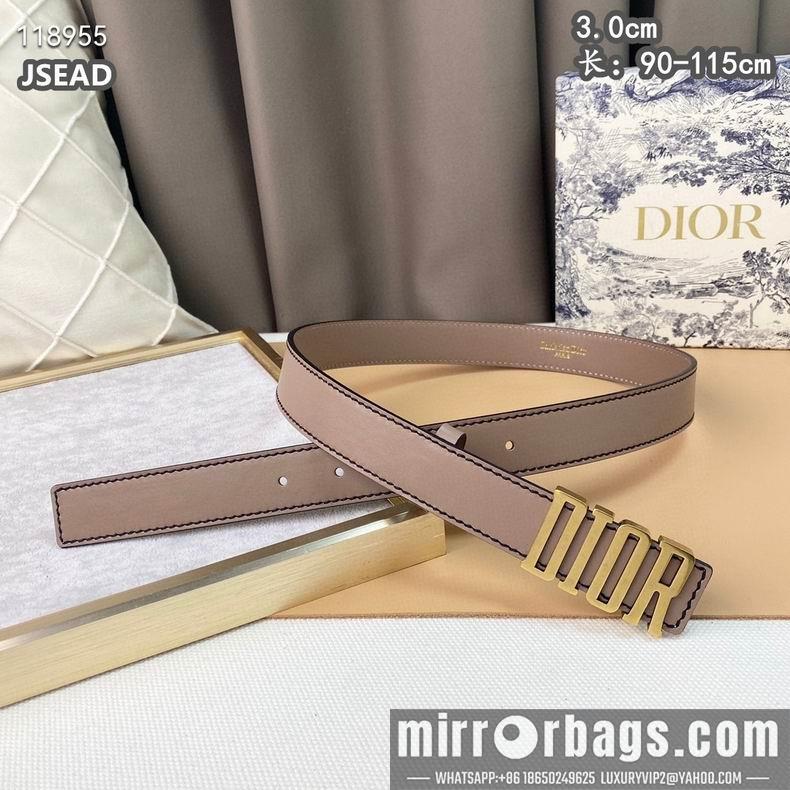 Dior belt 30mmX90-115cm 8L12