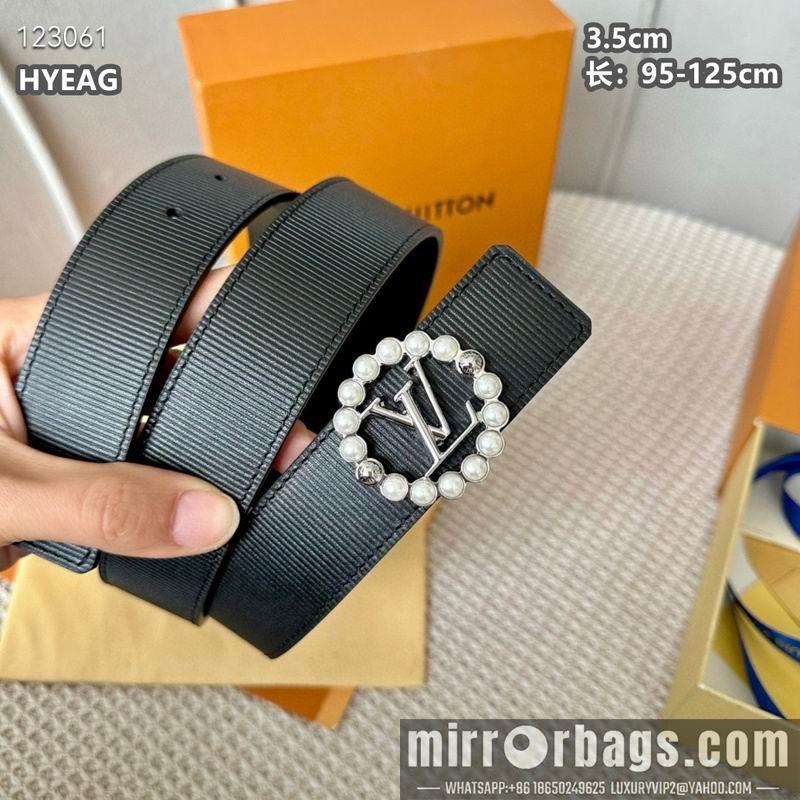 LV belt 35mmX95-125cm 8L01