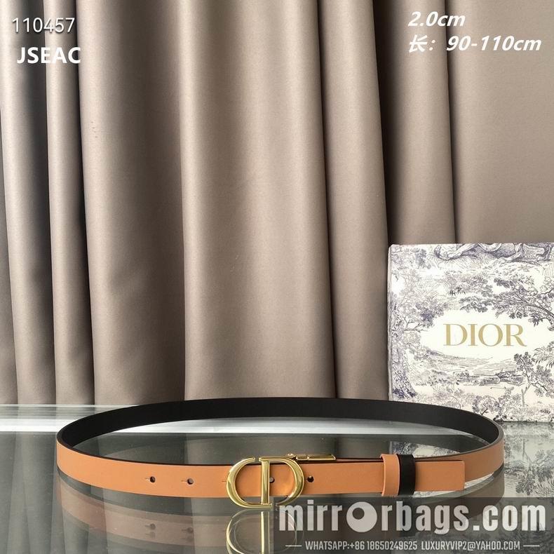 Dior Belt 20mmX90-110cm 8L01