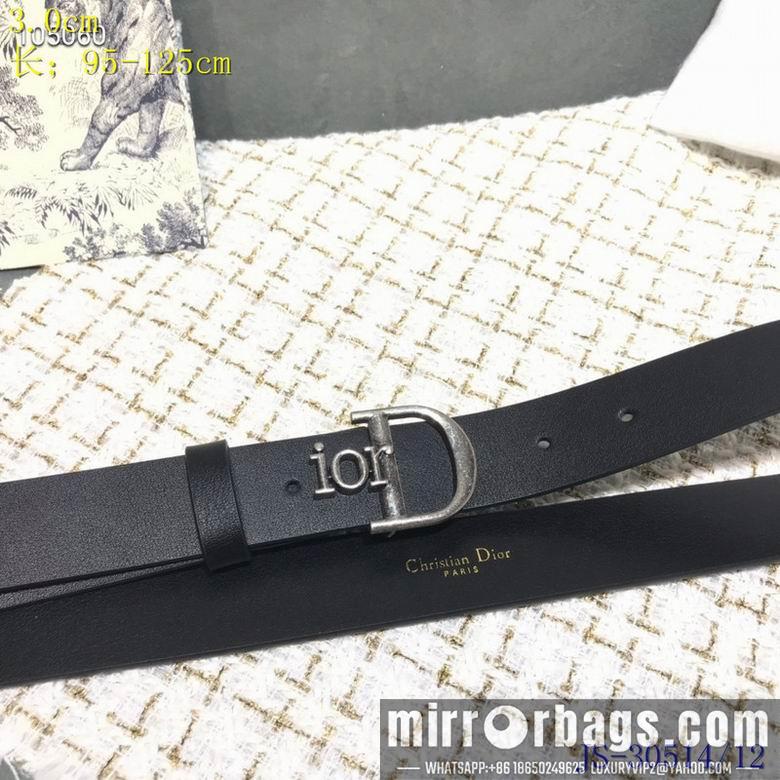 Dior Belt 30mm 95-125cm 8L06