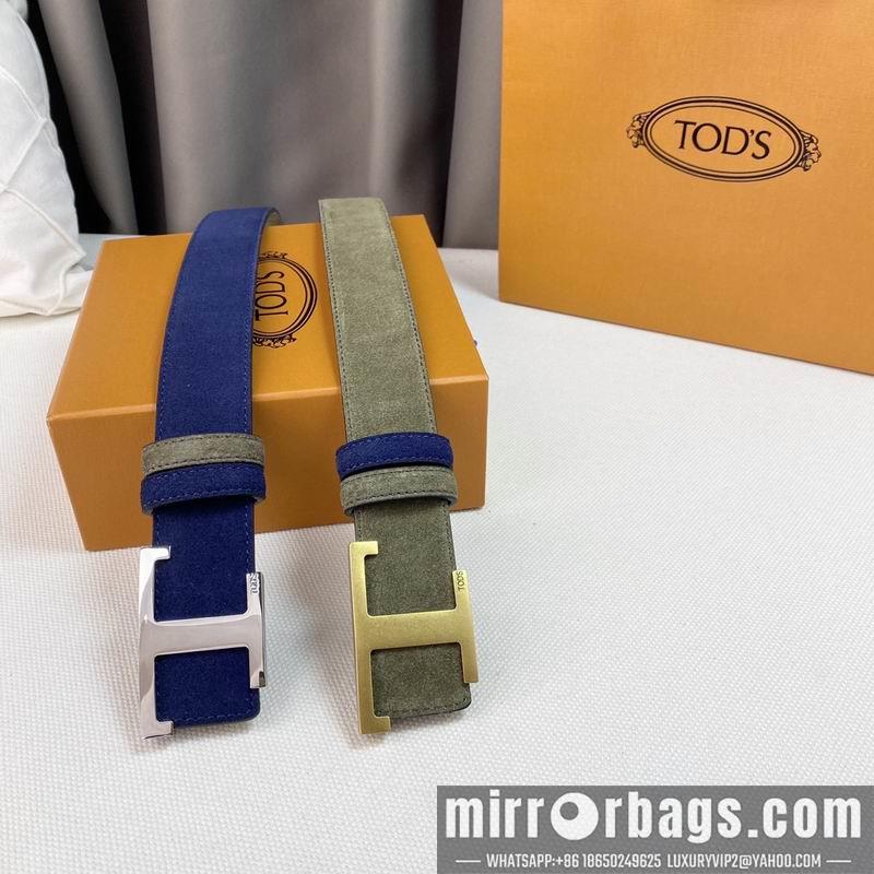 Tod's belt 34mmX95-125cm 7D02