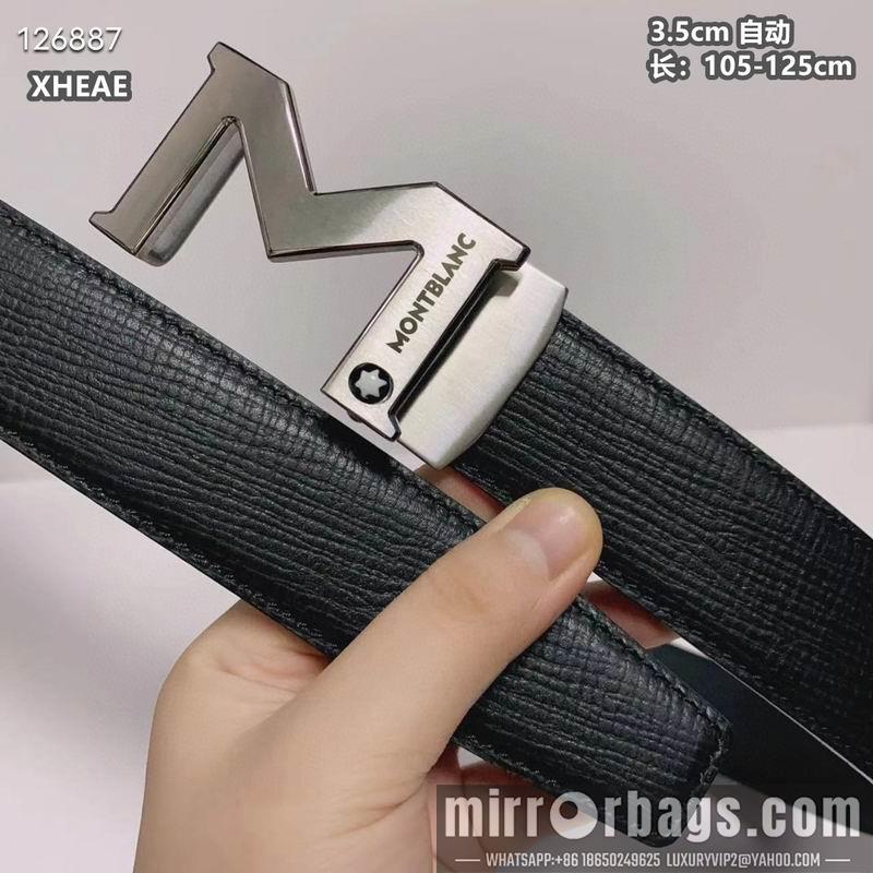 Montlanc belt 35mmX105-125cm 8L65