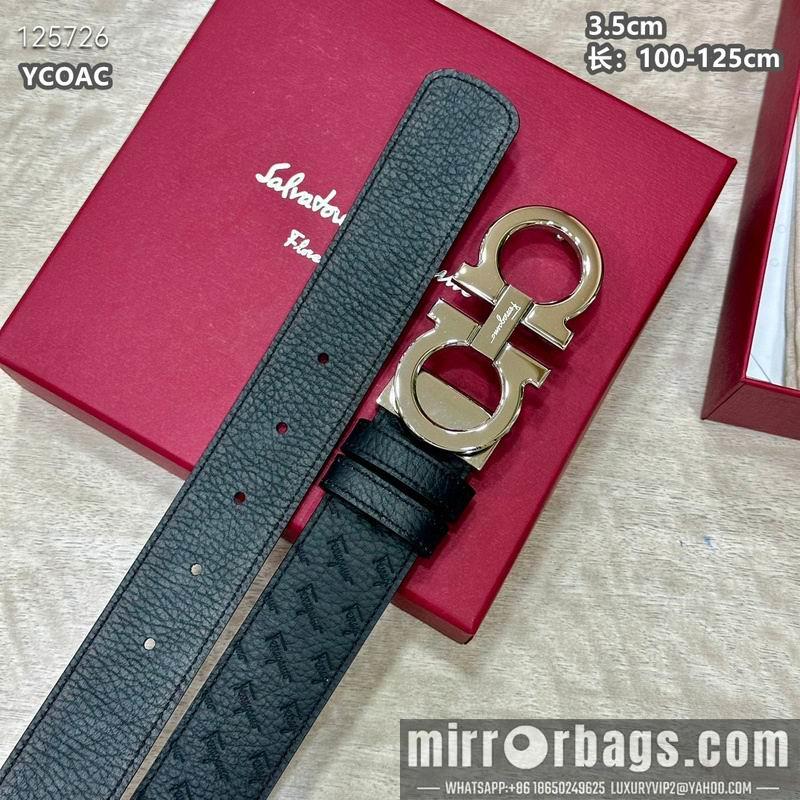 Ferragamo belt 35mmX100-125cm 8L28