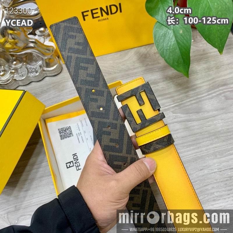 Fendi belt 40mmX100-125cm 8L66