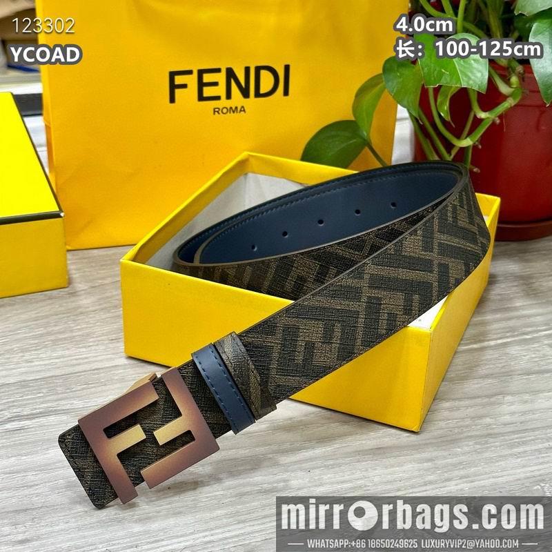 Fendi belt 40mmX100-125cm 8L76