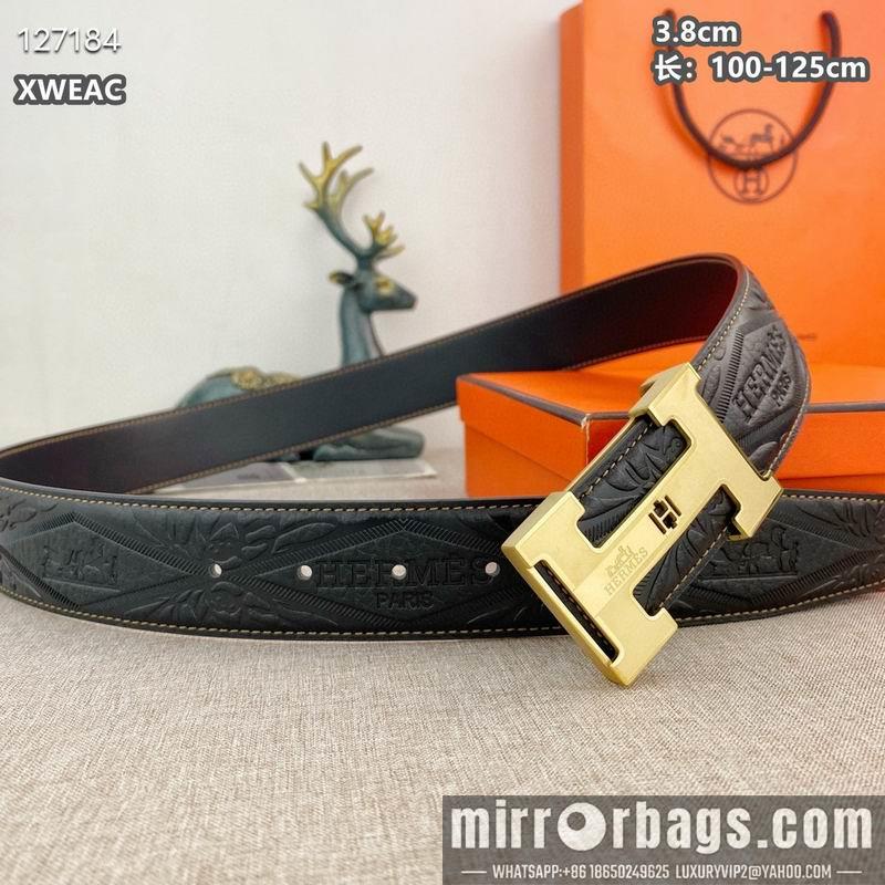 Hermes belt 38mmX100-125cm 8L39