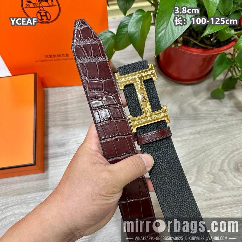 Hermes belt 38mmX100-125cm 8L60