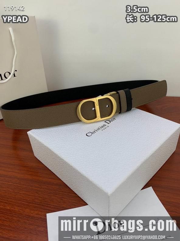 Dior belt 35mmX95-125cm 8L14