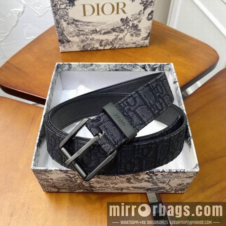 Dior belt 35mmX95-125cm 7D03