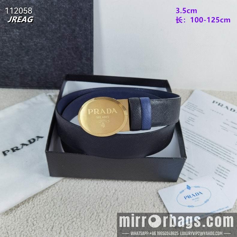 Prada belt 35mmX100-125cm 8L08