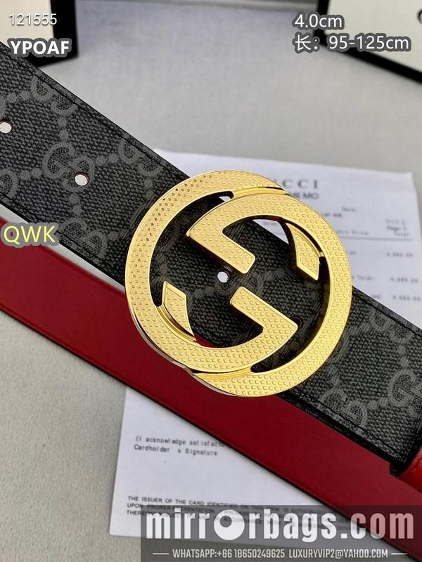 Gucci belt 40mmX95-125cm 8L126