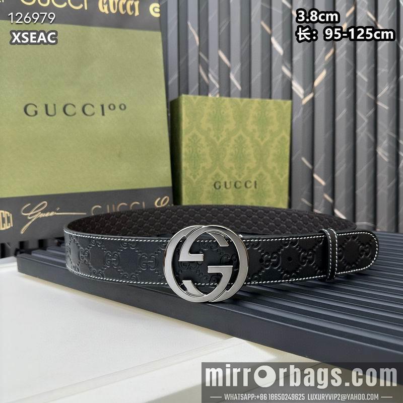 Gucci belt 38mmX95-125cm 8L40