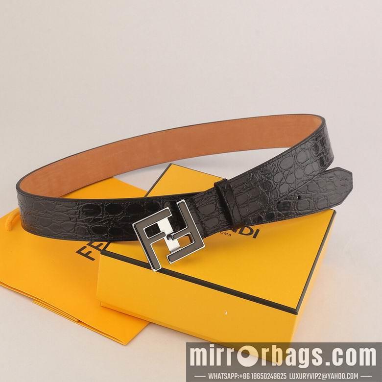 Fendi Belt 38mmX95-125cm 7D35
