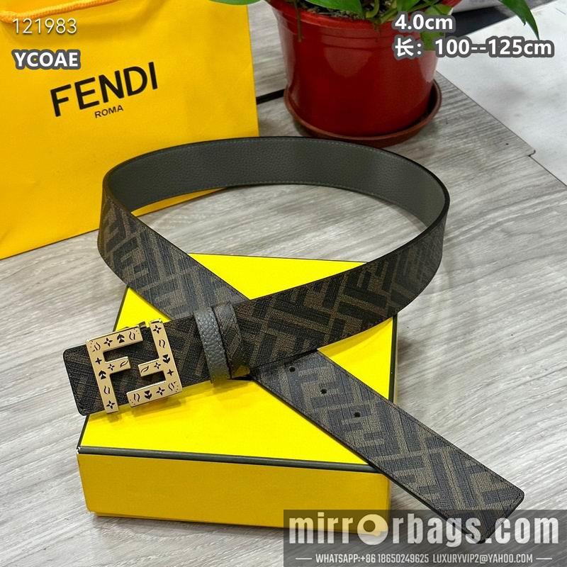 Fendi belt 40mmX100-125cm 8L93