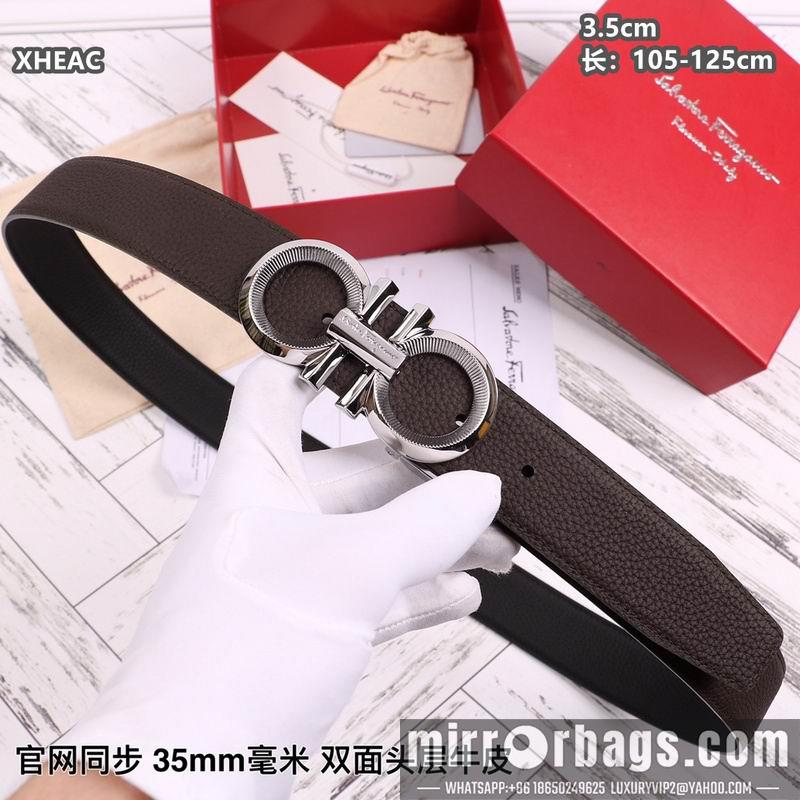 Ferragamo belt 35mmX105-125cm 8L131