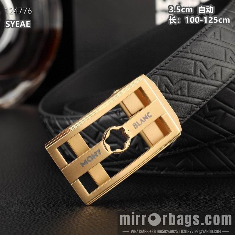 Montlanc belt 35mmX100-125cm 8L38