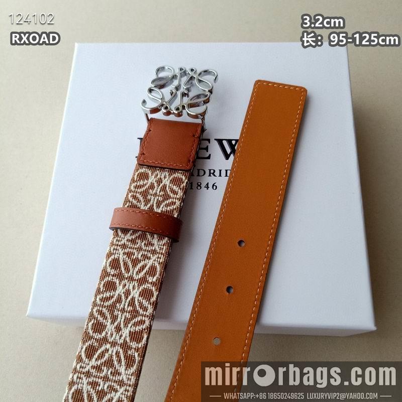 Loewe belt 32mmX95-125cm 8L01