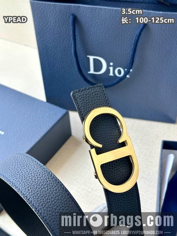 Dior belt 35mmX100-125cm 8L36