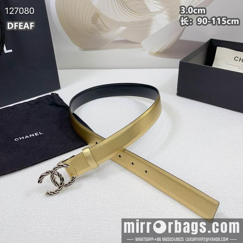 Chanel belt 30mmX90-115cm 8L38