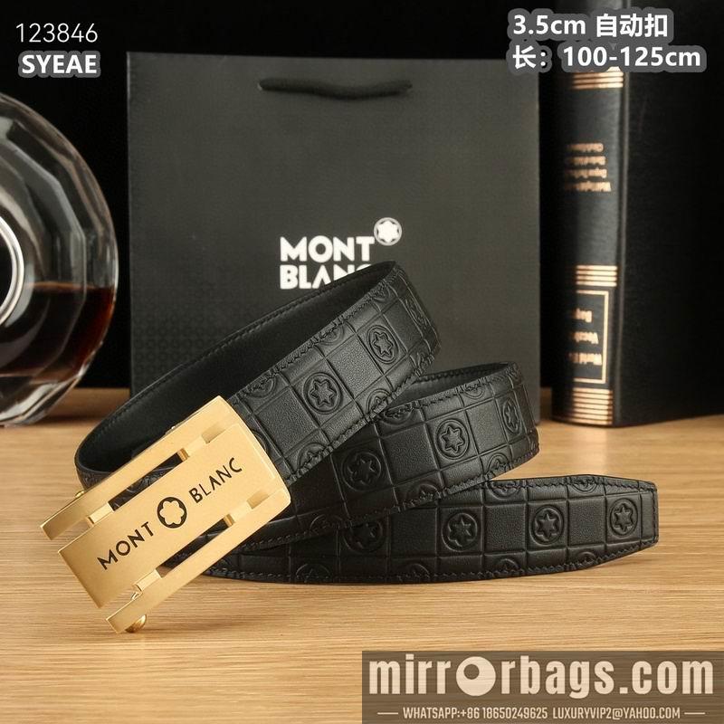 Montlanc belt 35mmX100-125cm 8L55