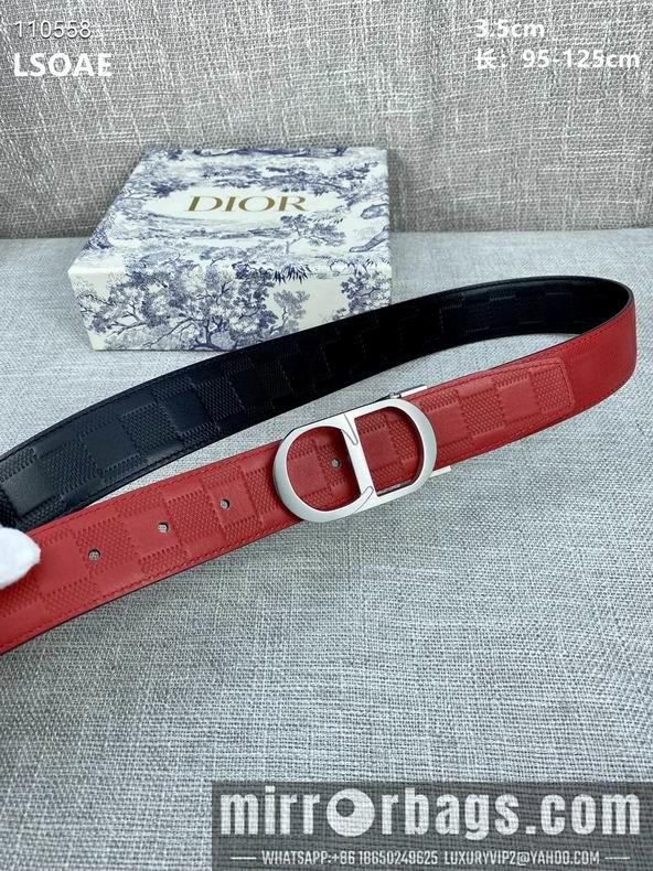 Dior Belt 35mm 95-125cm 8L08