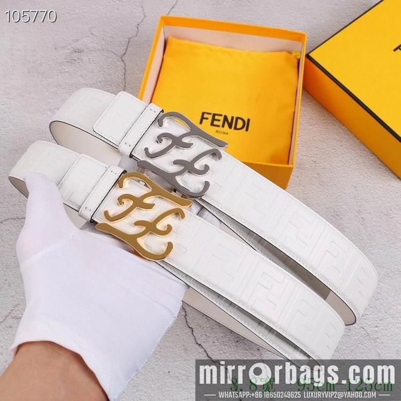 Fendi Belt 38mmX95-125cm 7D94