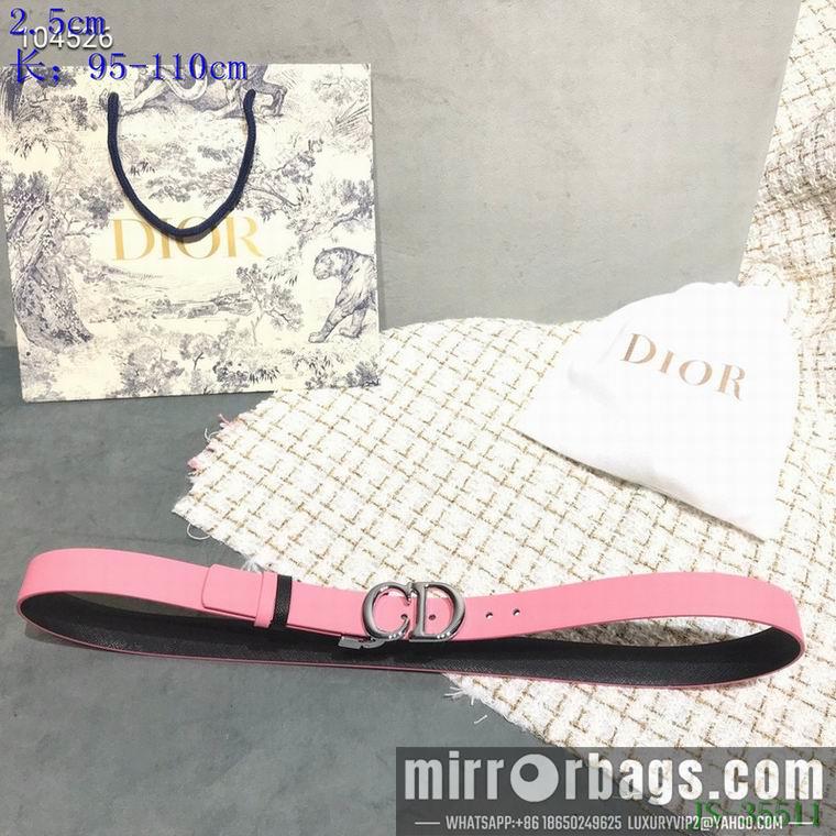 Dior Belt 25mmX95-110cm 8L01